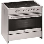 Cuisinire lectrique - gurari - gch e 912 - 90 cm - vitrocramique - four xxl 121 l