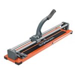 Gymax coupe - carreaux manuel avec longueur de coupe 610mm angle rglable 0 - 60 chelle de mesure ...