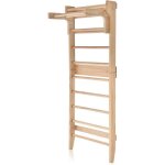 Gymax �chelle su�doise avec 10 barres fixes espalier su�dois mural en bois avec barre de traction pour ...