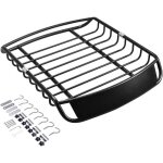 Gymax porte bagages de voiture galerie de toit en m�tal convient pour plusieurs mod�les voitures 120x98x165cm ...