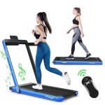 Gymax tapis de course pliable avec télécommande & Écran led 1 - 12 km / h grande surface de gourse jusquà ... Gymax tapis de course pliable avec télécommande & Écran led 1 - 12 km / h grande surface de gourse jusquà ...