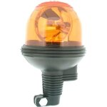 Gyrophare adaptable 12v ampoule 55w avec fixation flexible pour tige