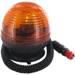 Gyrophare adaptable 12v avec fixation base magntique et ventouse