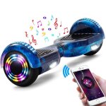 Trottinette lectrique enfants 6 - 12 ans - pliable - cran led lumires colors - 3 vitesse hauteur ...