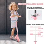 H201 trottinette pour enfants avec support trottinette pliable � 2 roues 3 r�glables en hauteur pu led ...