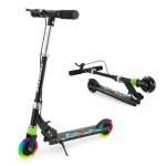 H208 trottinette pour enfants avec support trottinette pliable � 2 roues 3 r�glables en hauteur pu led ...