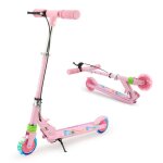 H208 trottinette pour enfants avec support trottinette pliable � 2 roues 3 r�glables en hauteur pu led ...