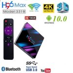 H96 max android 10 rk3318 smart tv box 2. 4g & 5g double wifi bt4. 0 2020 h96max 2g + 16g lecteur multimdia ...