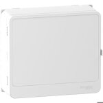 Habillage + porte styl blanc resi9 13 modules pour panneau de contrle et bloc de commande - schneider ...
