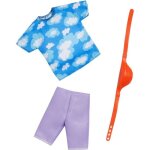 Habit barbie - tenue ken : short violet et t - shirt bleu avec sac banane - set vetement poupee et mini ... Habit barbie - tenue ken : short violet et t - shirt bleu avec sac banane - set vetement poupee et mini ...