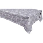Habitable - nappe en toile cir�e rectangulaire moze - 140 x 250 cm - gris