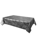 Habitable - nappe en toile cir�e rectangulaire vitali - 140 x 200 cm - noir