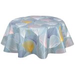 Habitable - nappe en toile cir�e ronde cottey - diam. 135 cm - bleu
