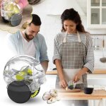 Hachoir  ail roulant presse - ail trs efficace broyeur hachoir rpe roulette dail trancheuse dail gadget ...