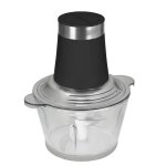 Hachoir - avizar - 300w - 3 l - 2 vitesses - bol en verre noir