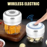 Hachoir lectrique mini hachoir  ail lectrique 250ml presse - ail lectrique coupe oignon automatique ...