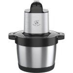 Hachoir electrique - royal swiss - 1200w - bol inox 6l - double lame - protection surchauffe