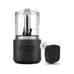 Hachoir - kitchenaid - 5kfcr531bm - sans fil - compact - batterie lithium ion 12v