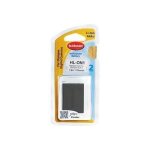 Batterie de remplacement - hhnel - hl - on1 - compatible olympus bln - 1 - lithium ion - noir
