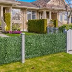 Haie artificielle - akozon - 9983 - 3 m x 1 m - feuillage h�tre r�aliste - anti - uv