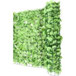 Haie artificielle / brise vue pour balcon - feuilles - 300x100cm - vert - poids: 31 kg Haie artificielle / brise vue pour balcon - feuilles - 300x100cm - vert - poids: 31 kg