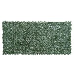 Haie artificielle brise - vue vert fonc� 300x150cm d�coration balcon terrasse jardin durable
