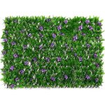 Haie de lierre artificielle - protection uv - dcoration murale - fausses feuilles - en bois massif et ...
