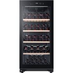 Haier hws116gae - cave  vin de vieillissement - pose libre - 116 bouteilles h126. 5 x l595 cm - noir ...