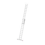 Echelle coulissante hailo profistep duo 2 plans 2x12 marches 6m75 alu