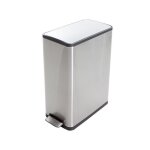 Hailo poubelle de cuisine tri slectif 2 bacs  pdale 40l (20 + 20) profil