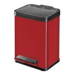 Hailo poubelle � p�dale oko uno plus taille m 17 l rouge 0619 - 240