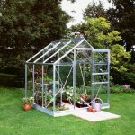 Halls serre de jardin 38m² aluminium et verre horticole + embase - so0170 + so1693 Halls serre de jardin 38m² aluminium et verre horticole + embase - so0170 + so1693