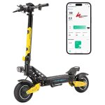 Halo knight t102 pro trottinette �lectrique - 2�moteurs 1200w - batterie 52v288ah - pneus 10 - autonomie ...