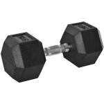 Haltre courte - homcom - poids 20 kg - entranement musculaire & haltrophilie - mtal caoutchouc - ...