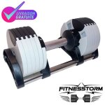 Halt�re r�glable fitnesstorm ? 2 � 20 kg ? gris
