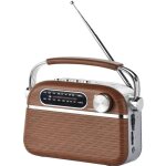 Halterrego radio vintage grandes ondes aspect bois am / fm / sw lecteur usb / carte micro sd prise secteur ...