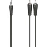 Hama 00205110 jack / cinch - rca audio câble de raccordement [2x cinch - rca mâle - 1x jack mâle 3. 5 ... Hama 00205110 jack / cinch - rca audio câble de raccordement [2x cinch - rca mâle - 1x jack mâle 3. 5 ...