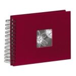 Album photo - hama - fine art bordeaux - 17x22 cm - spirales - rouge Album photo - hama - fine art bordeaux - 17x22 cm - spirales - rouge