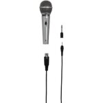 Hama n dm 40 micro dynamique - jack 352mm mle jack 635mm mle xlr femelle - gris
