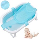 Hamac de bain pour bb tapis de bain pour bbanti - drapant support de siges de bain rglable coussin ...
