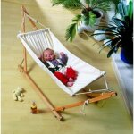 Hamac b�b� koala amazonas - balancement doux et s�curit� - 0 mois � 3 ans - beige