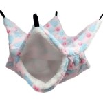 Hamac pour cage - non spcifi - 34 x 34 cm - rose - doubl - pour rongeurs