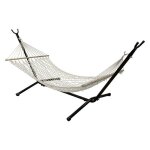 Hamac en coton ubub 200cm blanc cr�me