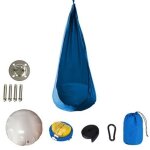 Hamac enfant avec coussin dair chaise suspendu pour enfant 70x140cm capacit� de charge 200kg pour enfant ...