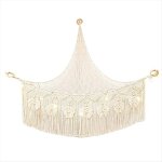 Hamac en filet pour en peluche en macram� rangement boh�me pour petites peluches pour chambre denfant ...