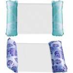 Hamac gonflable piscine - belle commode - lot de 2 pi�ces - dimensions 118 x 68 cm - matelas flottant ...