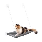 Hamac suspendu - innovagoods - catlax - gris - 56x38x25 cm - 30 kg max