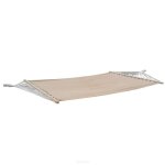 Hamac xxl beige casa. pro - sige suspendu pour 1 personne - jusqu 150kg - design