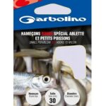 Hamecon monte garbolino rouge special ablette et petits poissons - par 10 10 30 7 - 100 n22 rouge