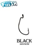 Hamecon texan fiiish krog premium by vmc - pack - rf : bm210 ? pour black minnow 160mm